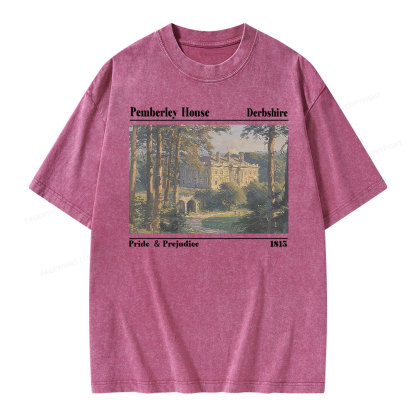 Pagewings Stop Book Banning Unisex Washed T-shirt