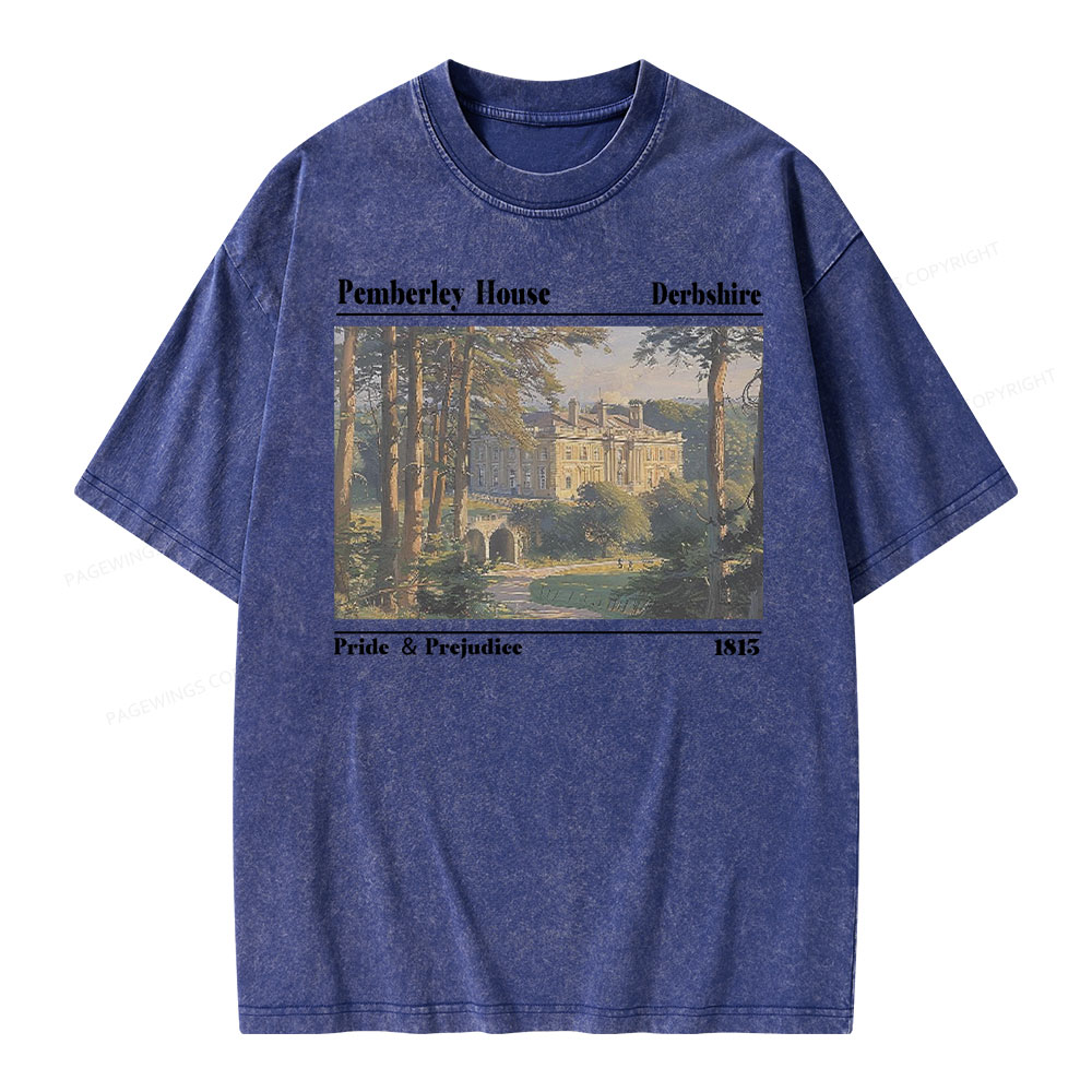 Pagewings Stop Book Banning Unisex Washed T-shirt