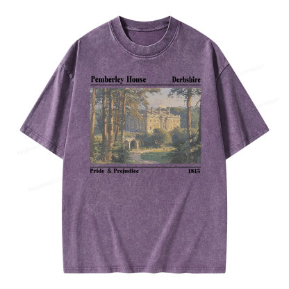 Pagewings Stop Book Banning Unisex Washed T-shirt