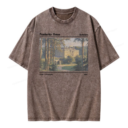 Pagewings Stop Book Banning Unisex Washed T-shirt