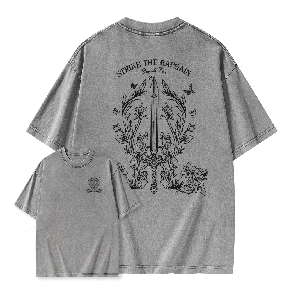 Pagewings Callie Hart Quicksilver Sweatshirt Unisex Washed T-shirt