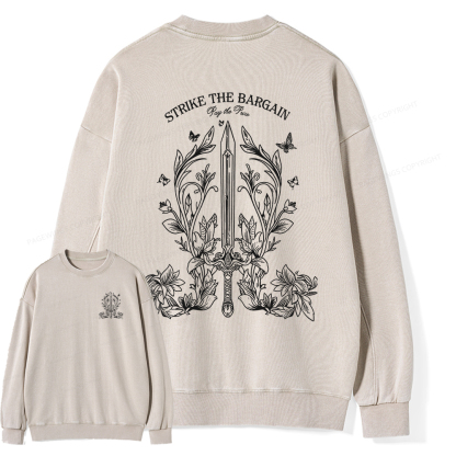 Pagewings Callie Hart Quicksilver Sweatshirt Unisex Washed Sweatshirt