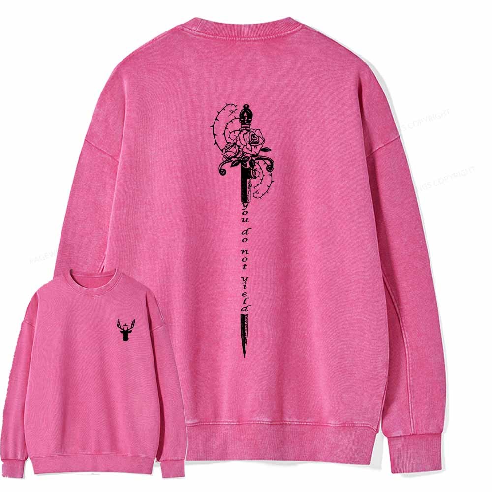 Pagewings  A Court of Thorns and Roses Court of Dreams Unisex Washed Sweatshirt