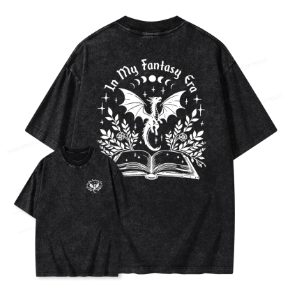 Pagewings In My Fantasy Era Unisex Washed T-shirt