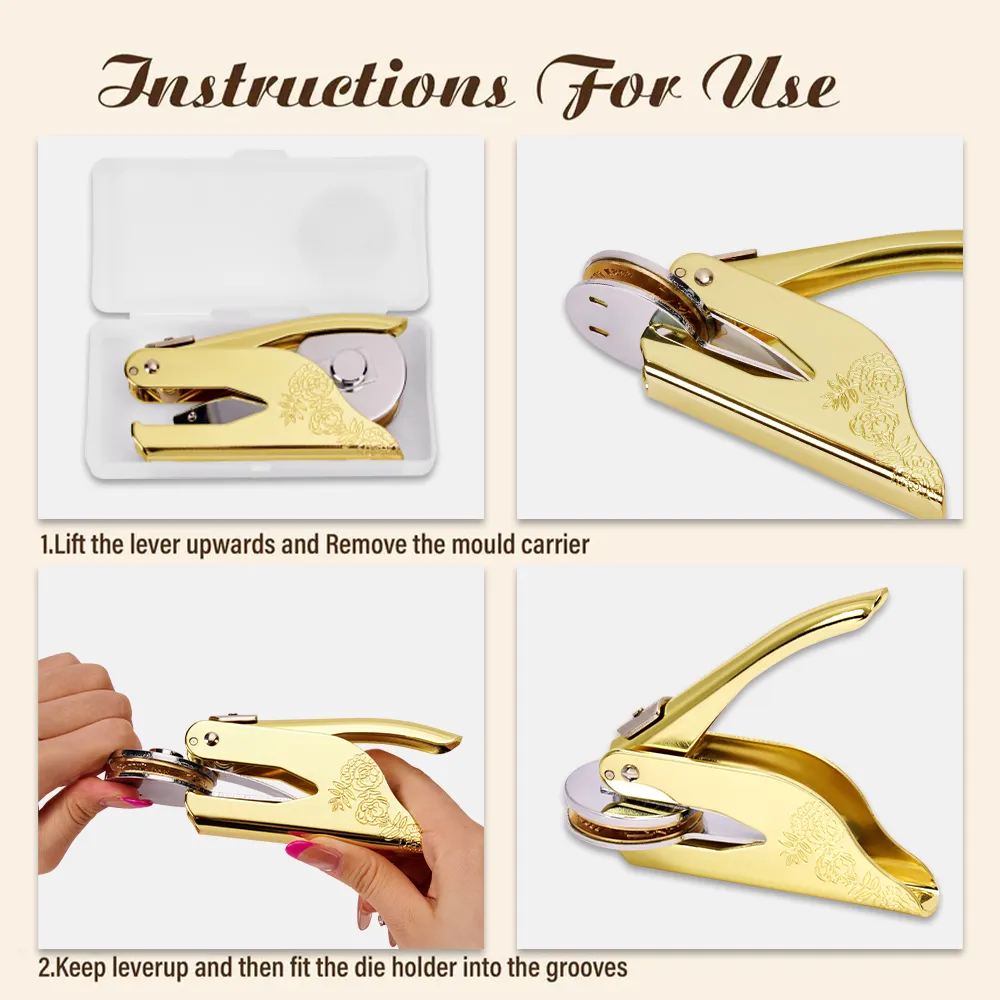 Pagewings Personalized Name Book Lovers Gift Book Embosser