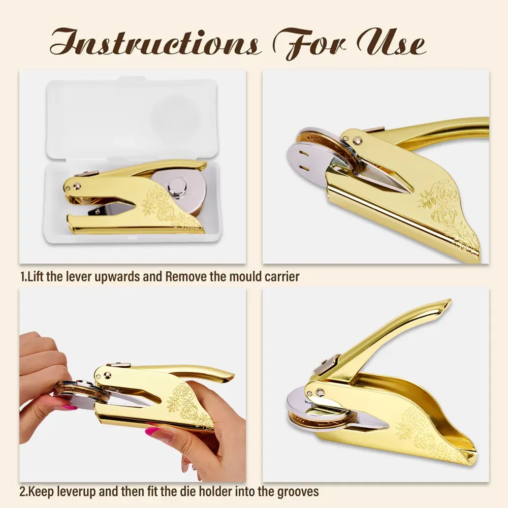 Pagewings Personalized Name Book Lovers Gift Book Embosser