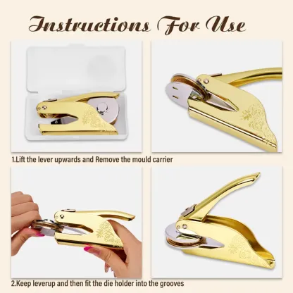 Pagewings Personalized Name Book Lovers Gift Book Embosser