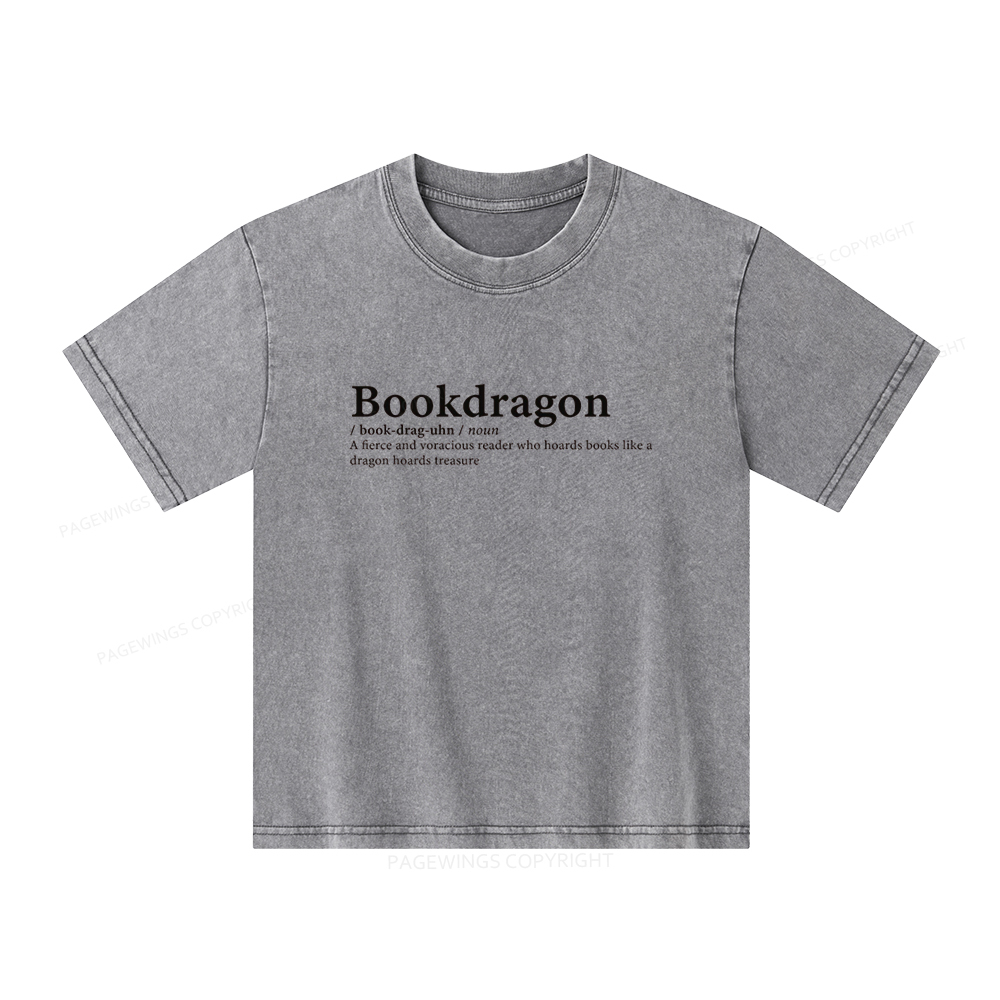 Pagewings Bookdragon: Journey Through Words book lover Unisex Kids Was