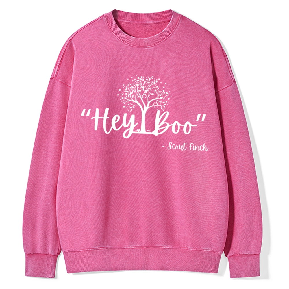 Pagewings  To Kill a Mockingbird Unisex Washed Sweatshirt