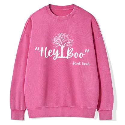 Pagewings  To Kill a Mockingbird Unisex Washed Sweatshirt