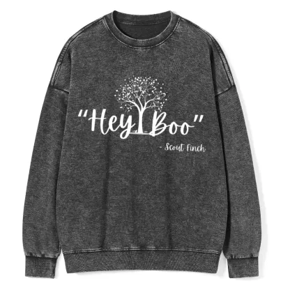 Pagewings  To Kill a Mockingbird Unisex Washed Sweatshirt