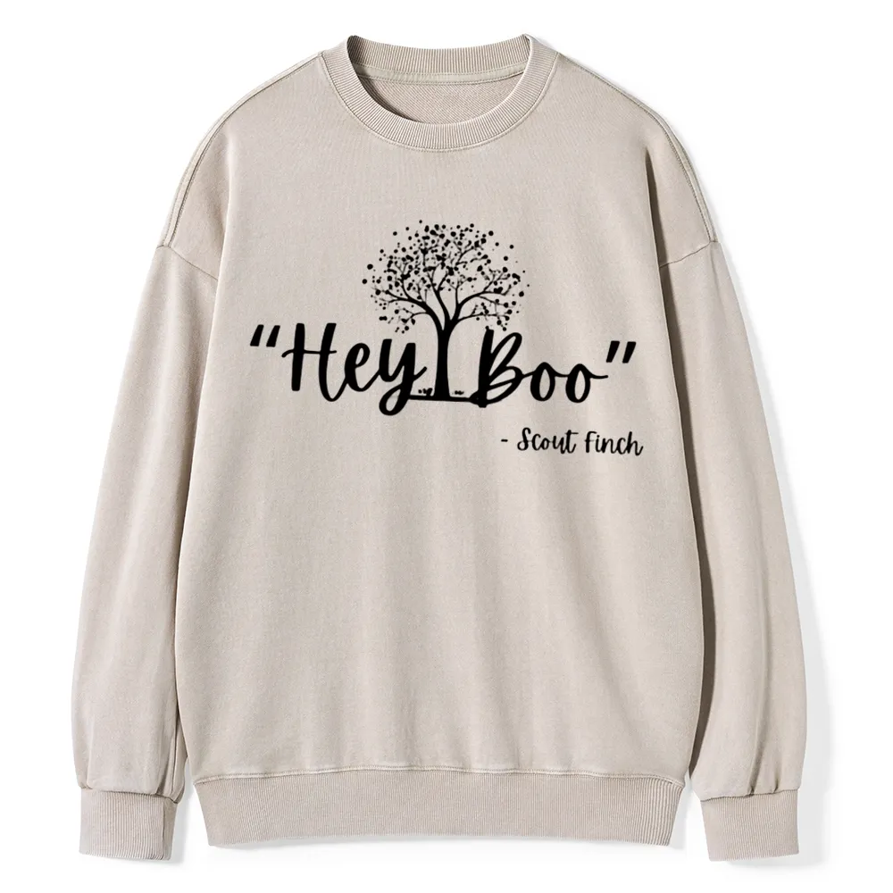 Pagewings  To Kill a Mockingbird Unisex Washed Sweatshirt