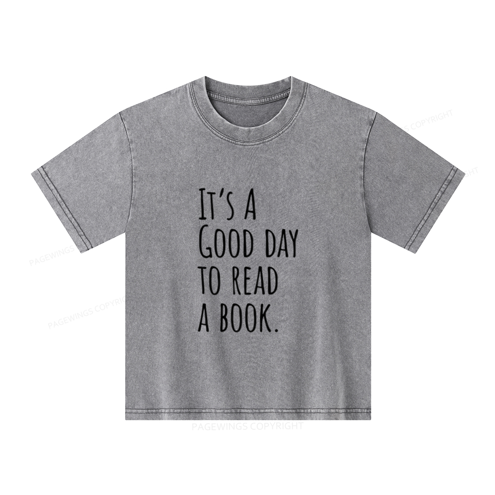 [Copy]Pagewings Cute Graphic Tees Trending Now Unisex Kids Washed T-shirt