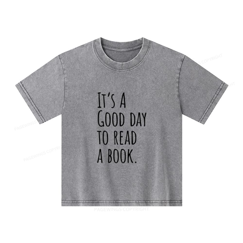 [Copy]Pagewings Cute Graphic Tees Trending Now Unisex Kids Washed T-shirt