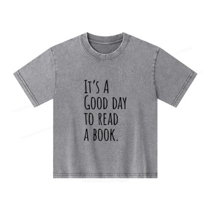 [Copy]Pagewings Cute Graphic Tees Trending Now Unisex Kids Washed T-shirt