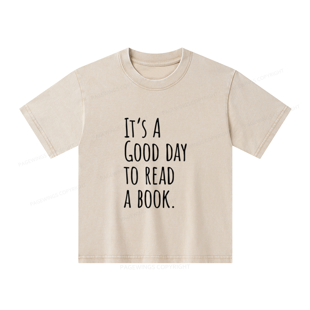 [Copy]Pagewings Cute Graphic Tees Trending Now Unisex Kids Washed T-shirt