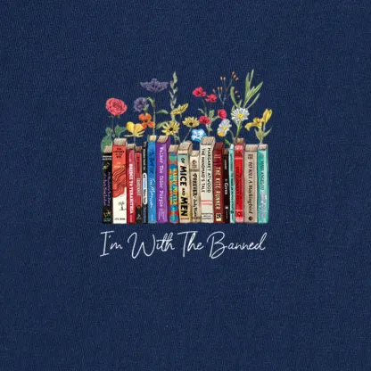 Pagewings I'm With The Banned Flowers Unisex Classic T-shirt