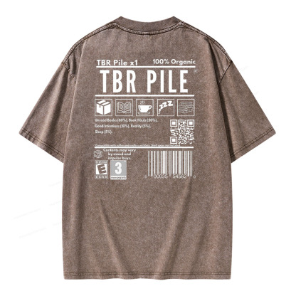 Pagewings Romance Bookworm Unisex Washed T-shirt