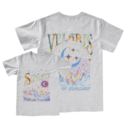 Pagewings Velaris City Of Starlight ACOTAR Two-Sided V-neck T-shirt