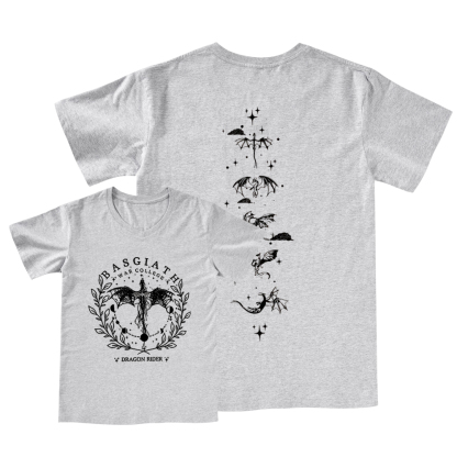Pagewings Basgiath War College 2-Sided V-neck T-shirt