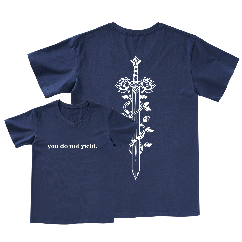Pagewings Throne of Glass Merch TOG Shirt, Aelin Galathynius V-neck T-shirt