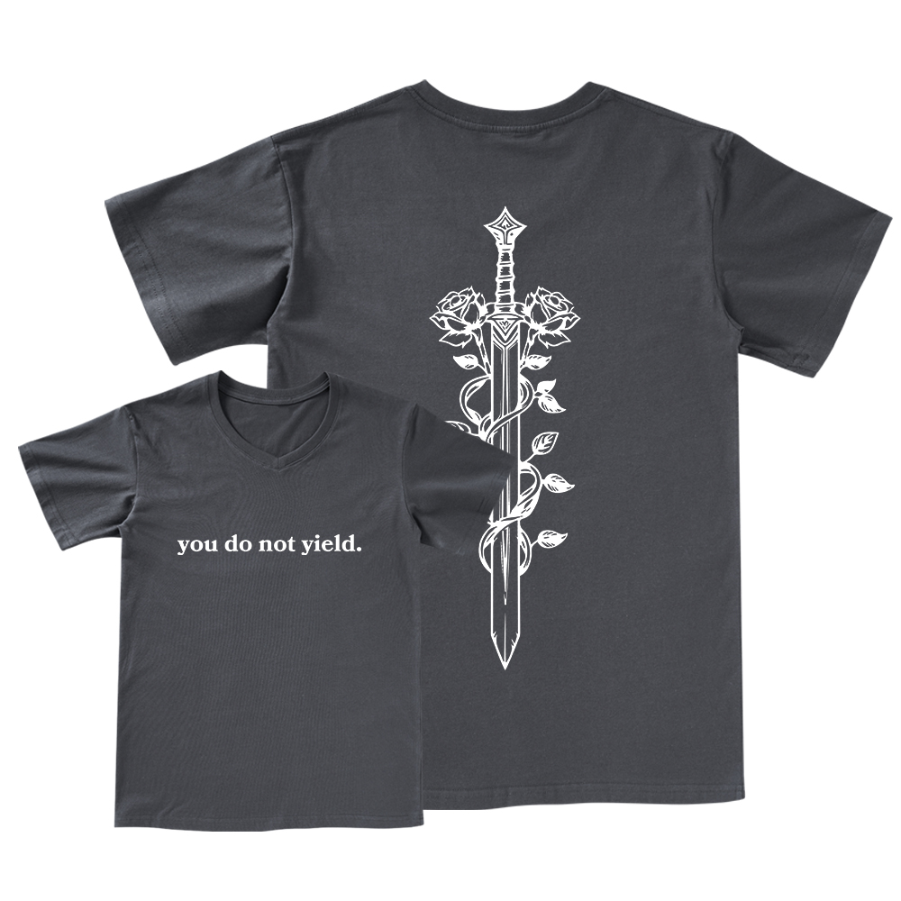 Pagewings Throne of Glass Merch TOG Shirt, Aelin Galathynius V-neck T-shirt