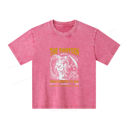 Pagewings The Thirteen Unisex Kids Washed T-shirt
