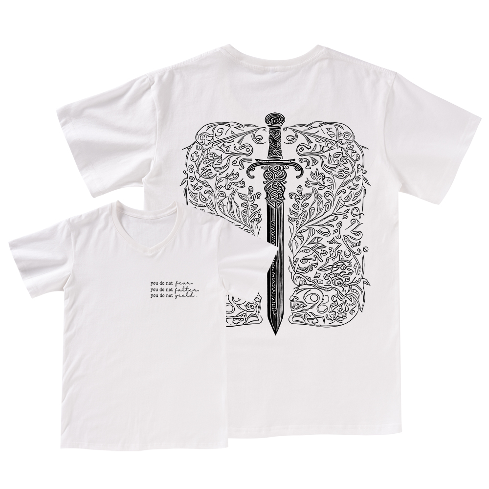 Pagewings You Do Not Yield V-neck T-shirt