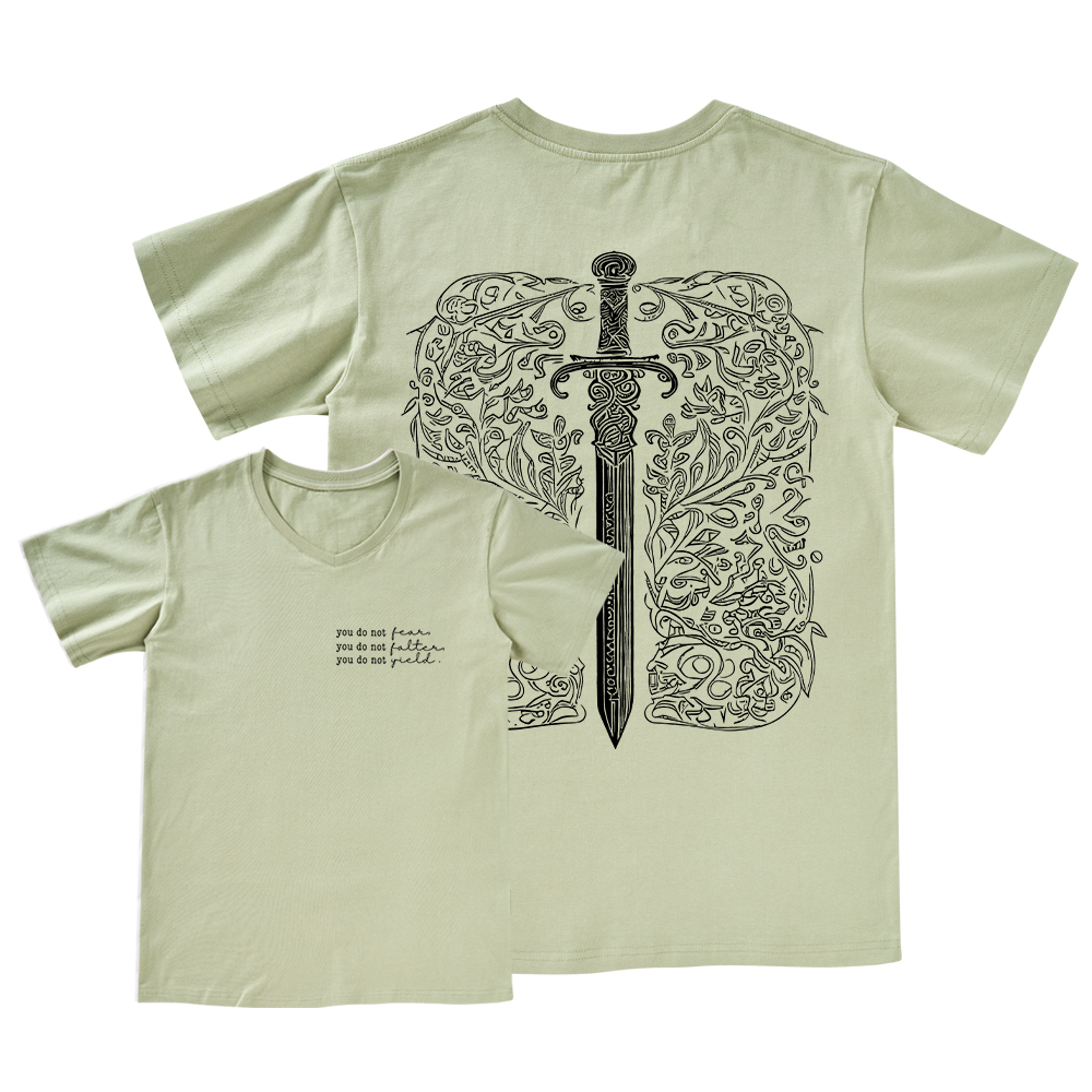 Pagewings You Do Not Yield V-neck T-shirt