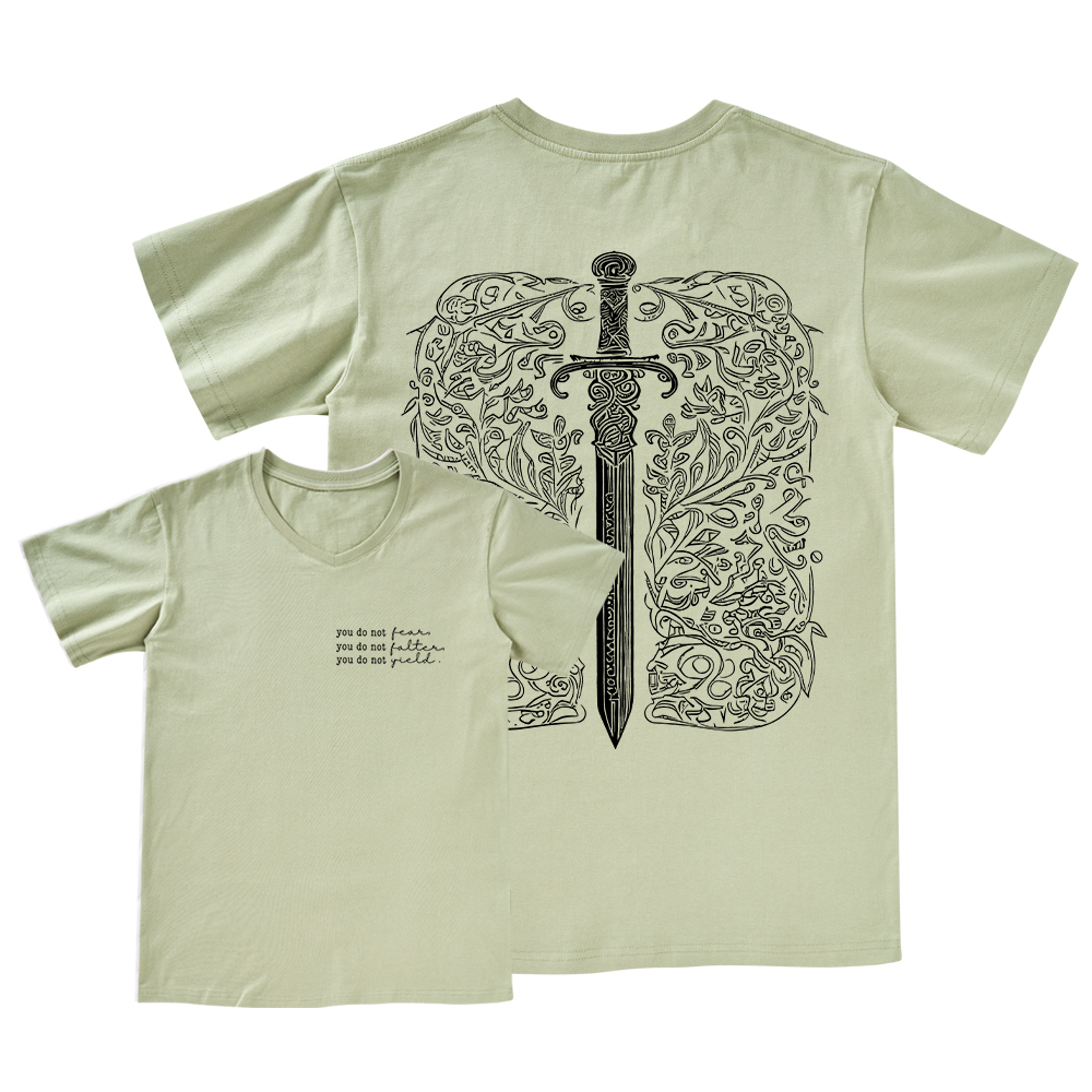 Pagewings You Do Not Yield V-neck T-shirt