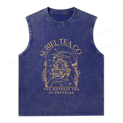 Pagewings A Court Of Thorns And Roses Unisex Washed Tank Top