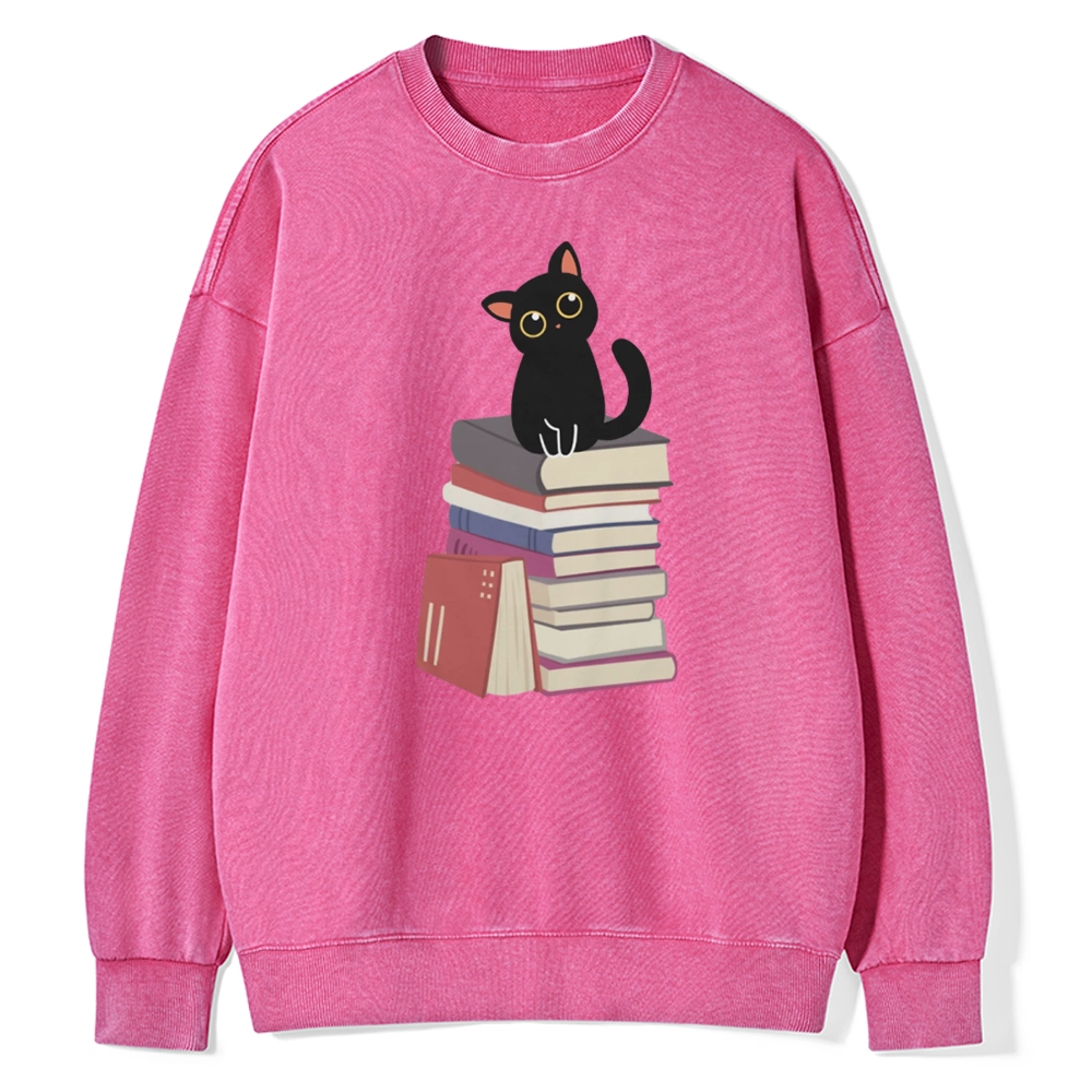 Pagewings  It's A Good Day To Read Books Unisex Washed Sweatshirt