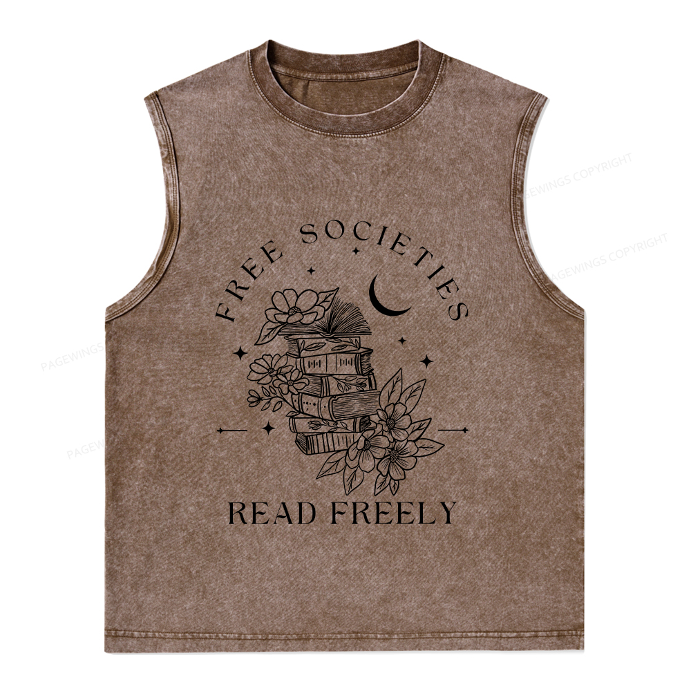 Pagewings Equal Rights Shirt Unisex Washed Tank Top