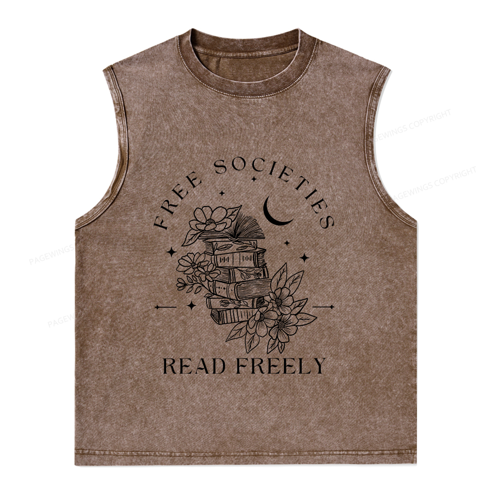 Pagewings Equal Rights Shirt Unisex Washed Tank Top