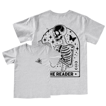 Pagewings The Reader Tarot Card Shirt V-neck T-shirt