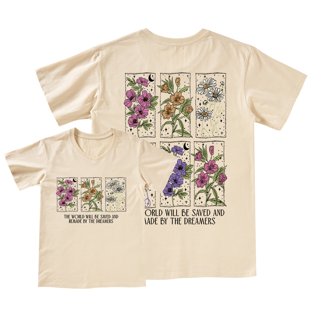 Pagewings The World Will Be Saved And Remade V-neck T-shirt