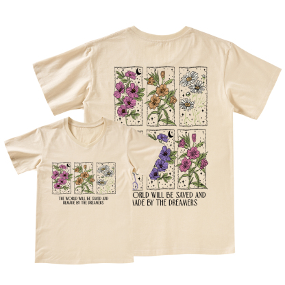 Pagewings  The World Will Be Saved And Remade V-neck T-shirt