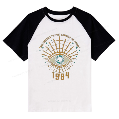 Pagewings Read Banned Books Raglan T-shirt