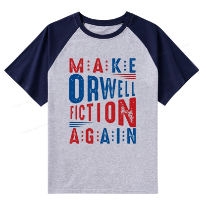 Pagewings 1984 Book Raglan T-shirt