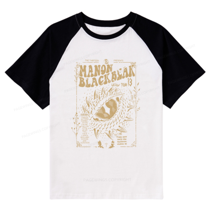Pagewings ACOTAR Crescent City Rhysand Raglan T-shirt
