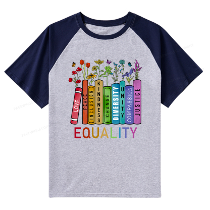 Pagewings Equal Rights Shirt Raglan T-shirt