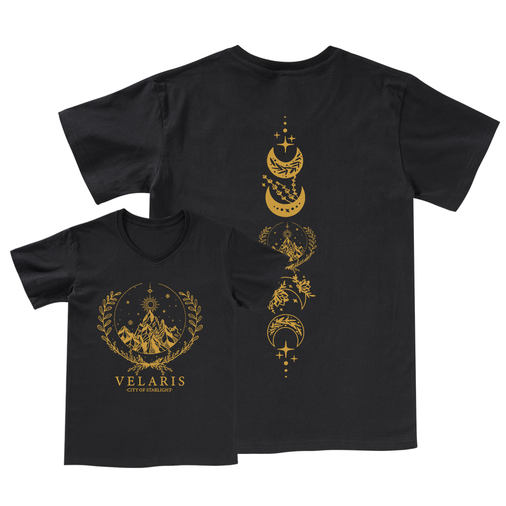 Pagewings Aelin Galathynius Fireheart V-neck T-shirt
