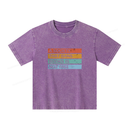 Pagewings Banned Books Shirt  Read Banned Books Unisex Kids Washed T-shirt