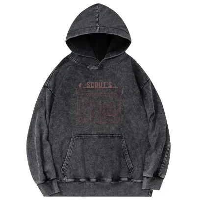 Pagewings To Kill a Mockingbird Unisex Washed Hoodie