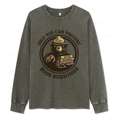 Pagewings Only You Unisex Washed Long Sleeve T-shirt