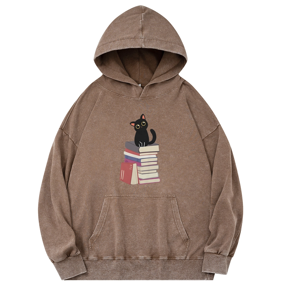 Pagewings It's A Good Day To Read Books Unisex Washed Hoodie