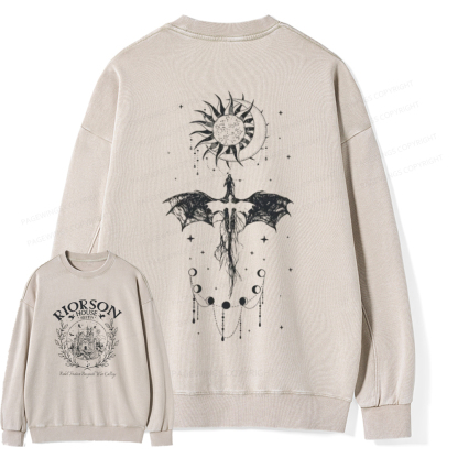 [Copy]Pagewings The World Will Be Saved And Remade Unisex Washed Sweatshirt