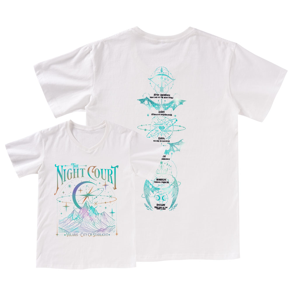 Pagewings The Night Court  V-neck T-shirt