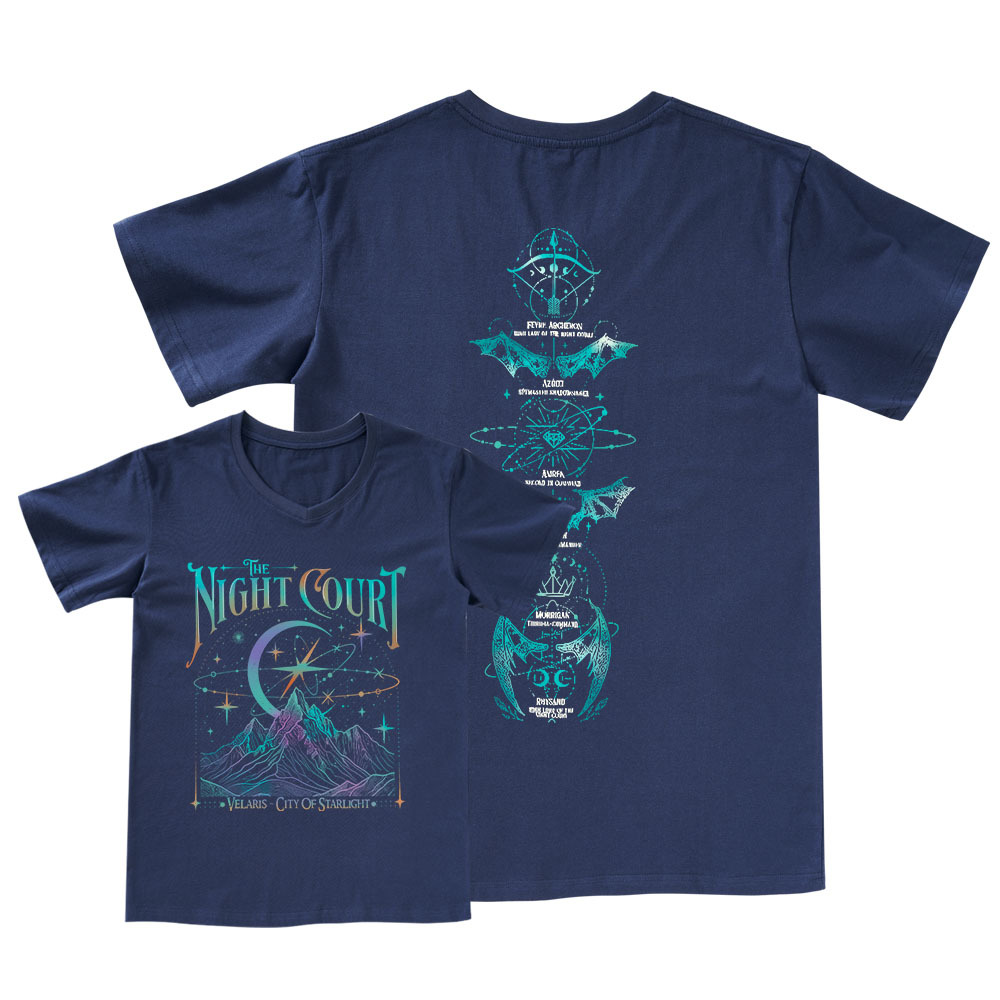 Pagewings The Night Court  V-neck T-shirt