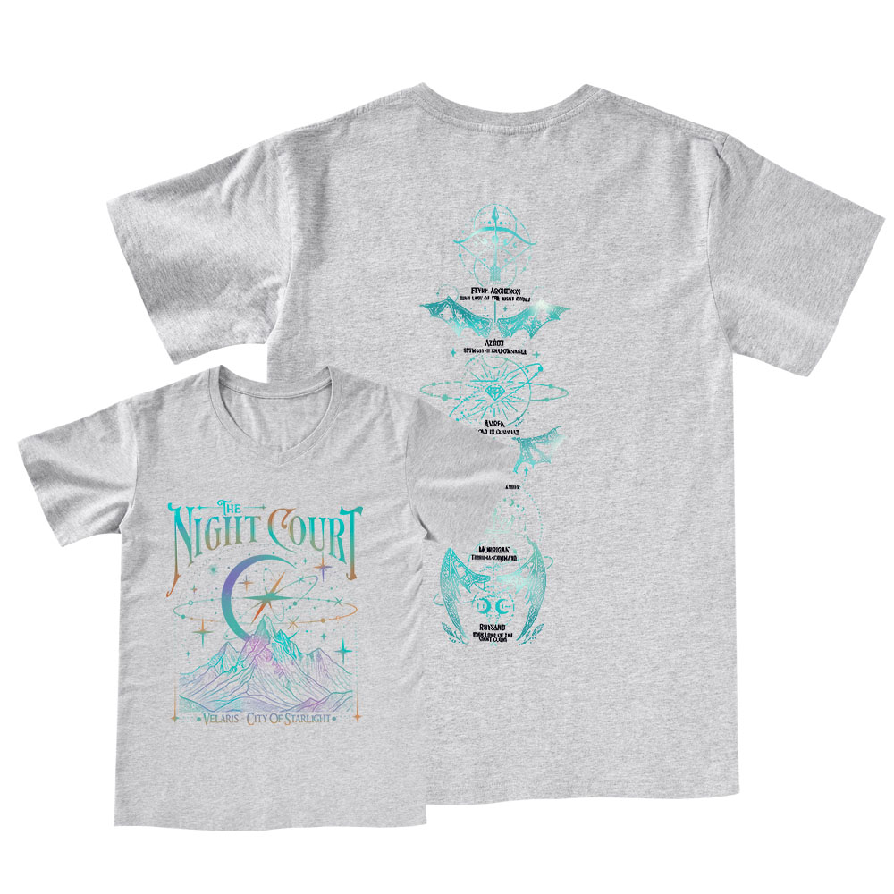 Pagewings The Night Court  V-neck T-shirt